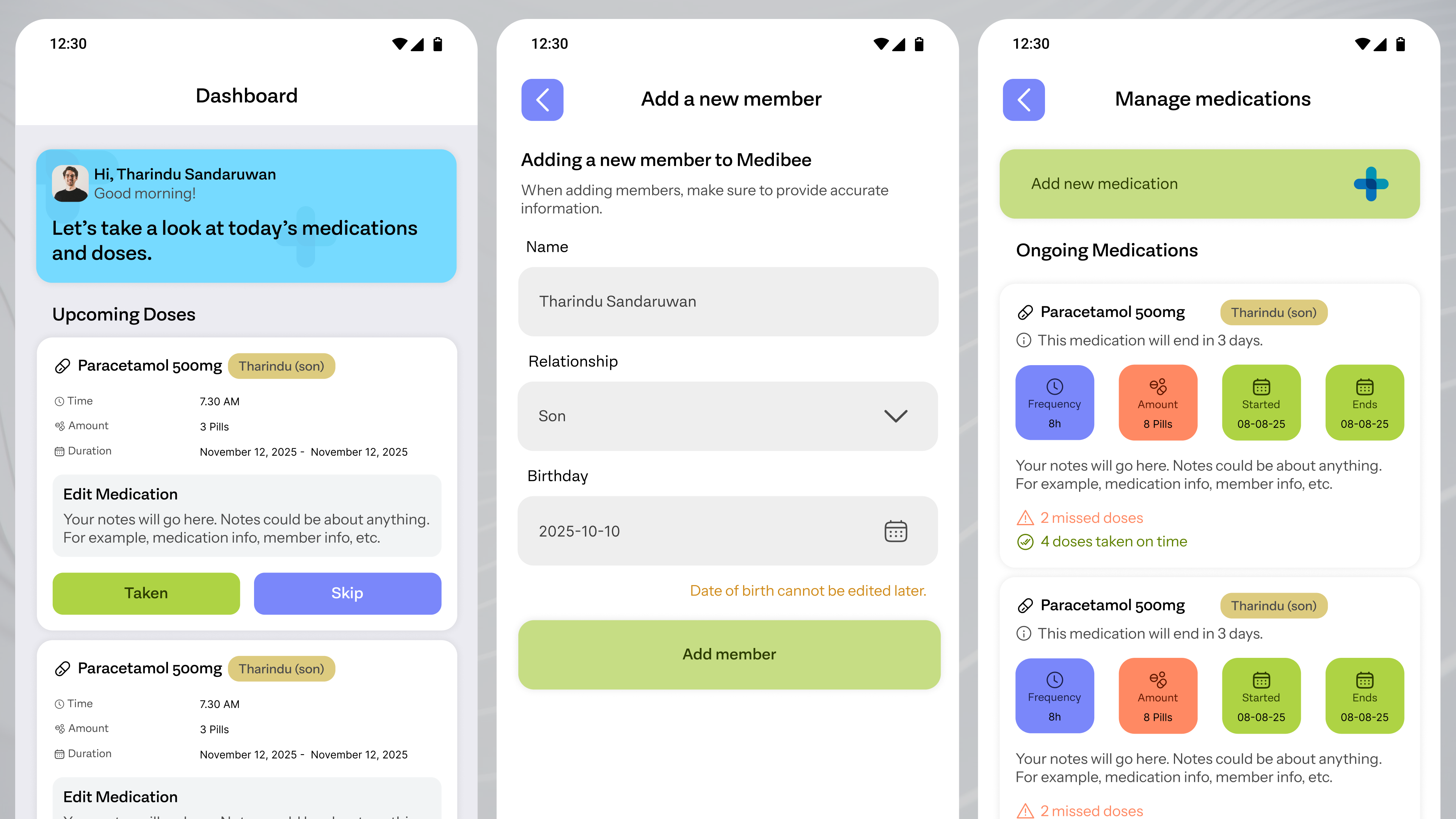 MediBee screenshot 2